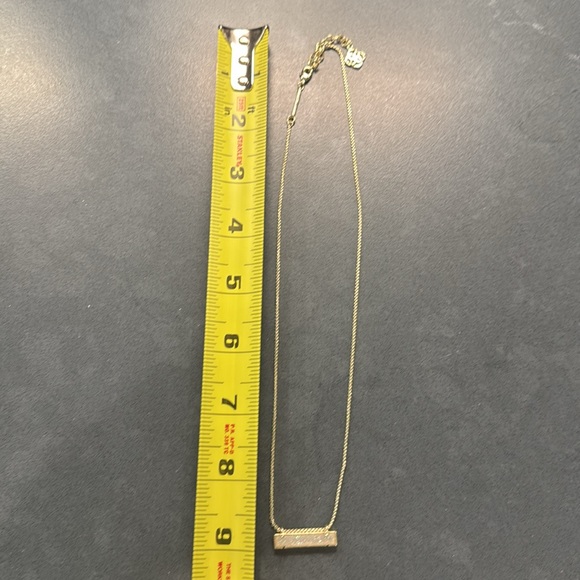 Kendra Scott White Drusy Bar Necklace - Picture 3 of 4